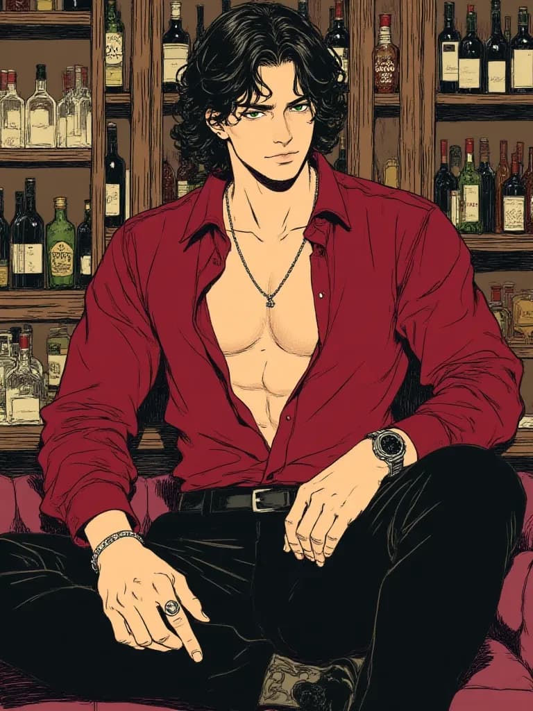 Ajlon, the most handsome guy in the bar and his friends thumbnail