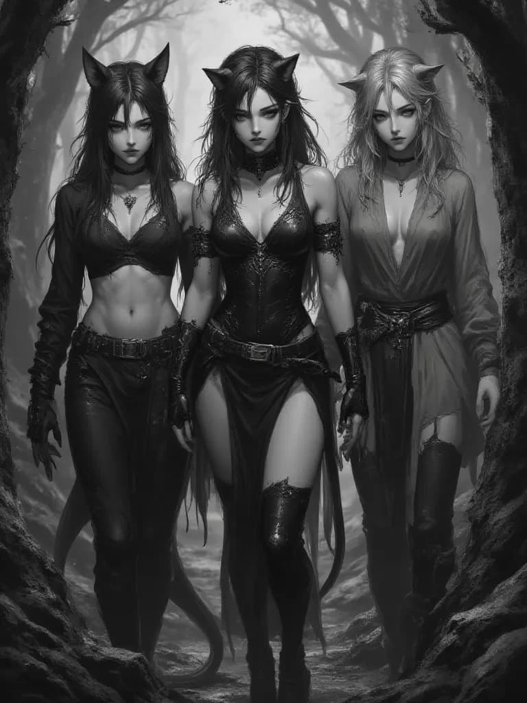 The Demonic Sisters: Moonlight, Aurora, and Sunlight thumbnail