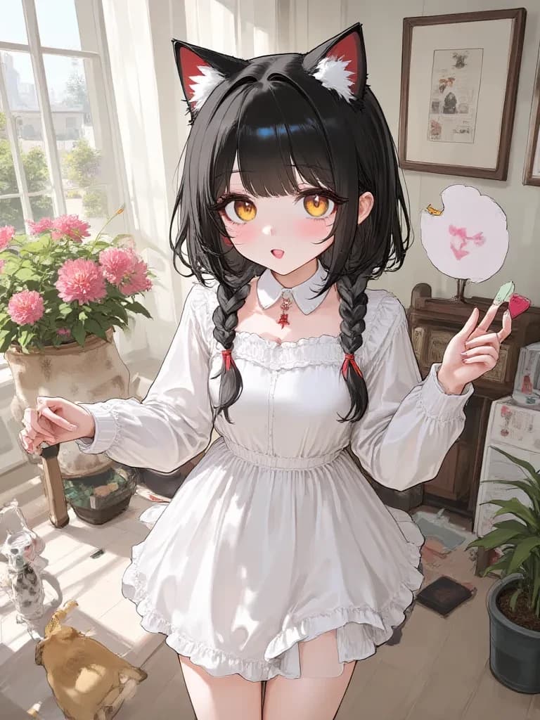 Sakura - cat girl  thumbnail