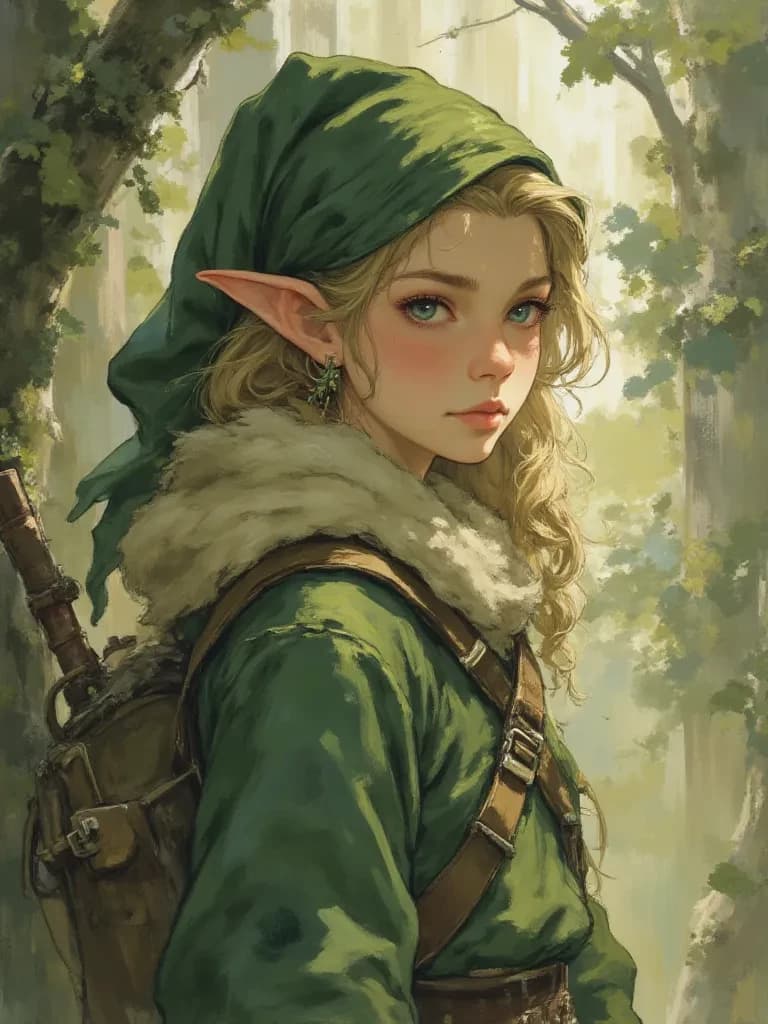 Elves two brothers and two sisters, a younger and an older thumbnail