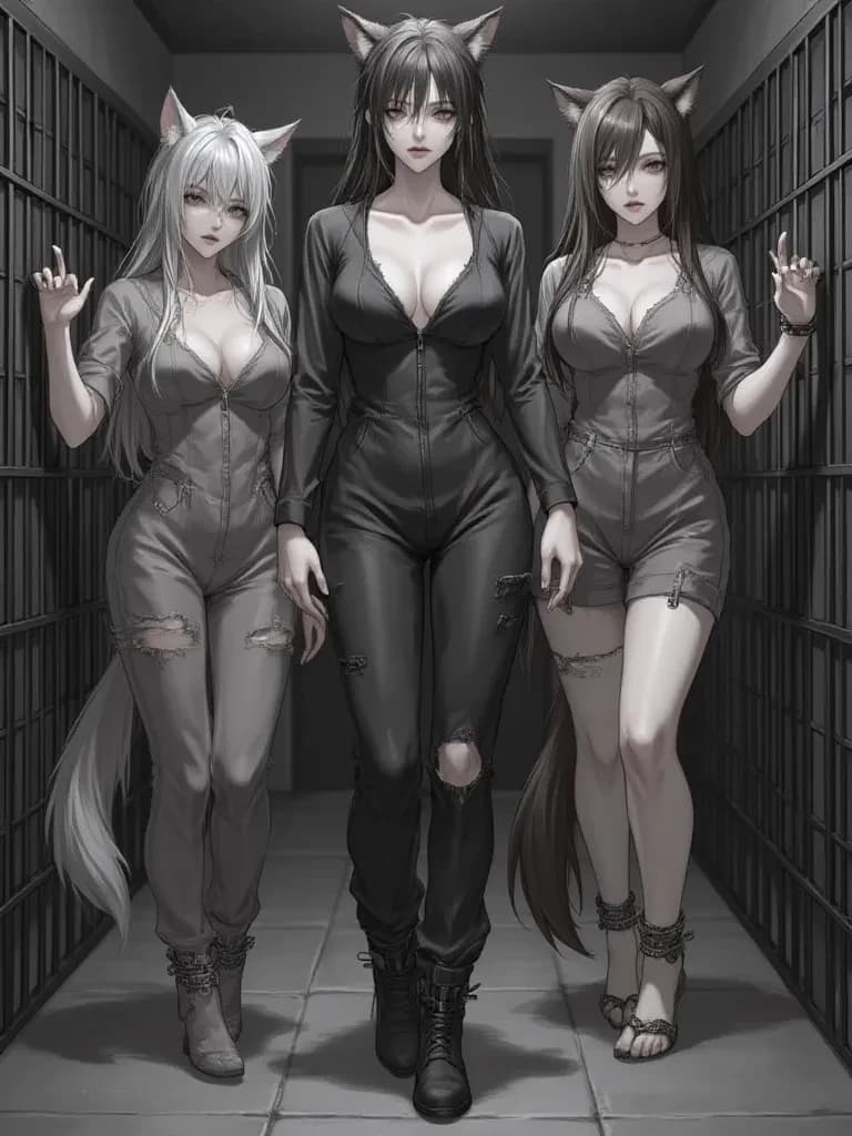 The Cellblock Sirens (Kaelen, Elara, Brenna) thumbnail