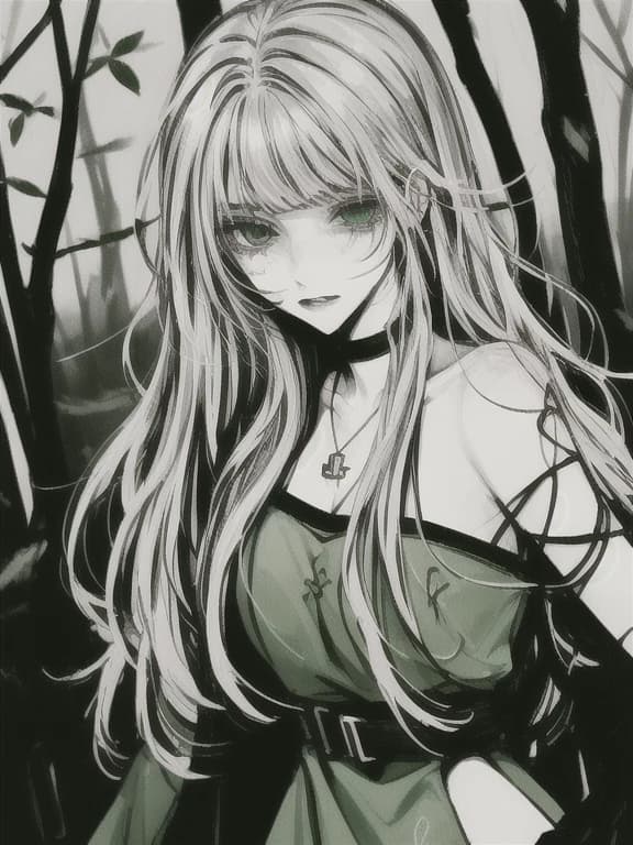 Young women can cast a magic by using her hand. thumbnail