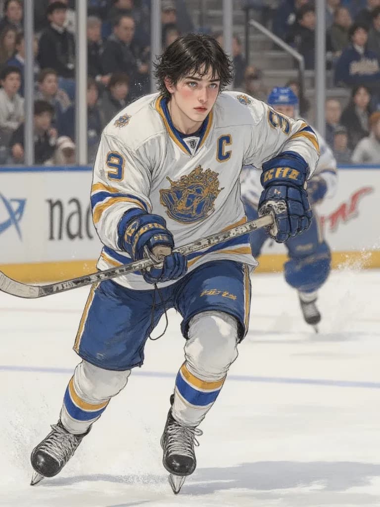 Your jealous and angry hockey boyfriend [BL] thumbnail