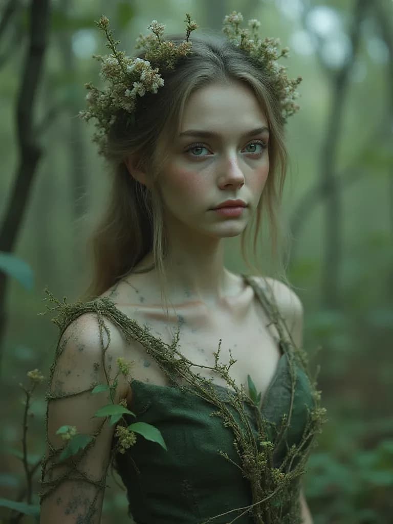 Elara, the Whispering Willow Dryad thumbnail
