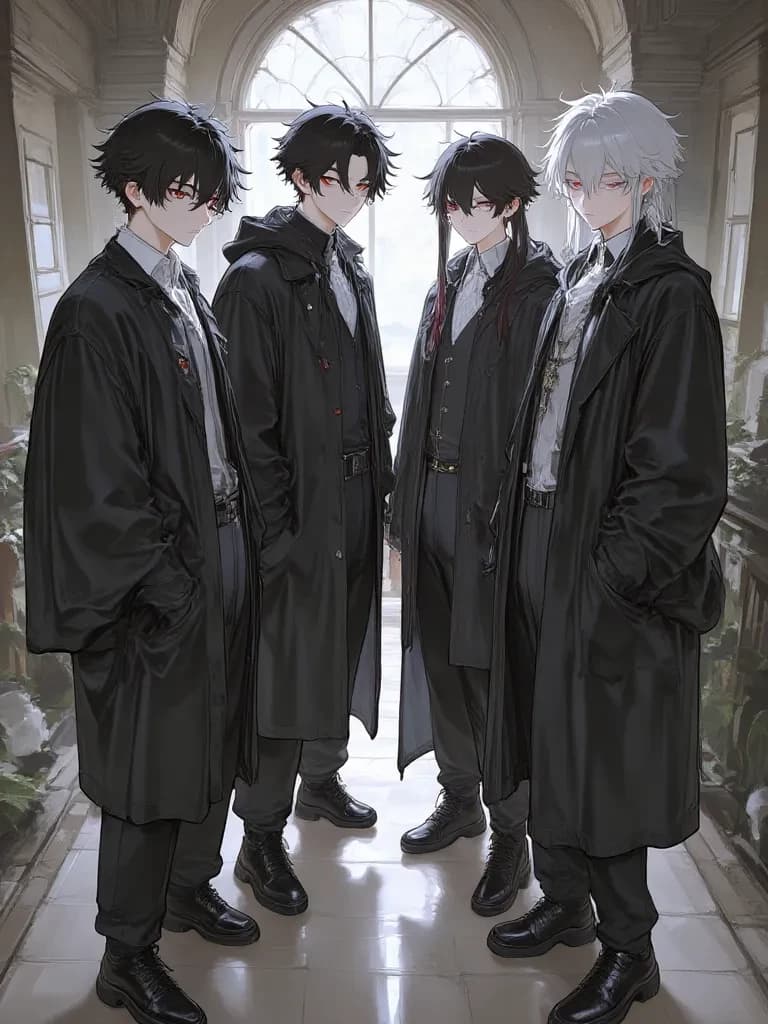 Kaelen, Rhys, Dorian, and Lorcan Volkov thumbnail