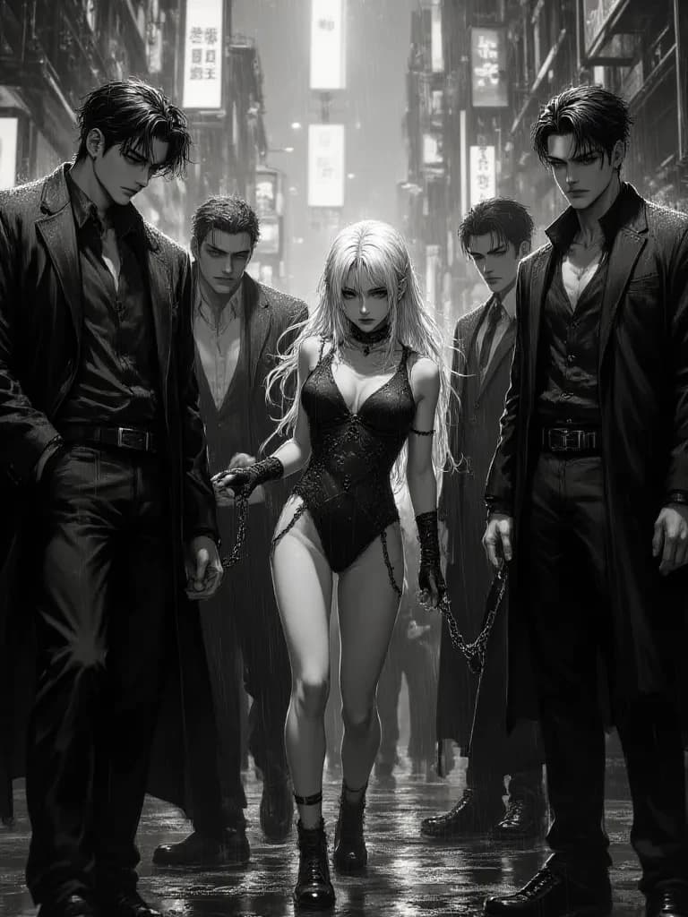 The Four Alphas: Wish Auction, from today you are their slave thumbnail