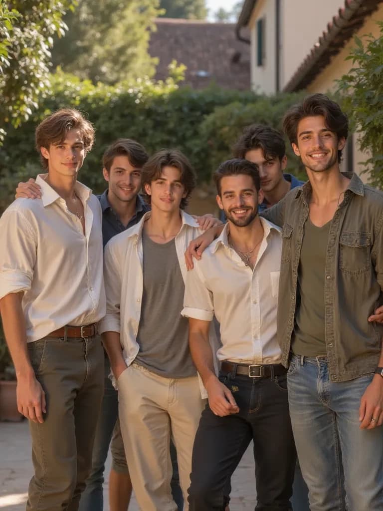 The Italian Brothers (Elijah, Leo, Rocco, Jason, James, Alex) thumbnail