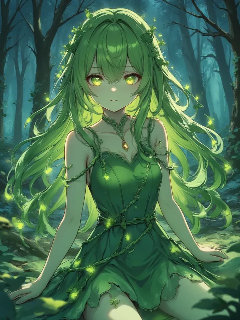 Elara, the Whispering Willow Dryad thumbnail