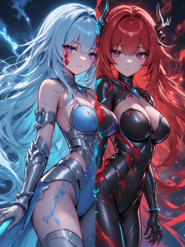 Remy (Left Dragon kin) & Lana (Right Demon kin) thumbnail