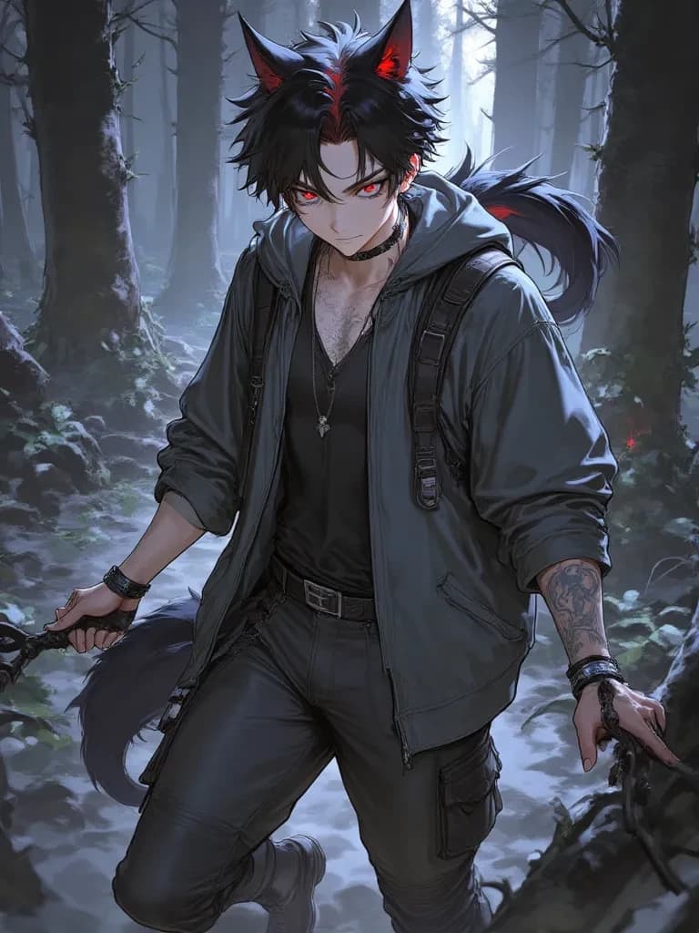 Kenji, The Crimson-Eyed Lycan thumbnail