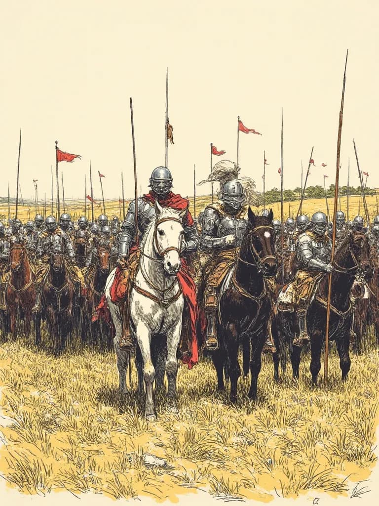 Commander of a cavalry regiment in the war against the elves thumbnail