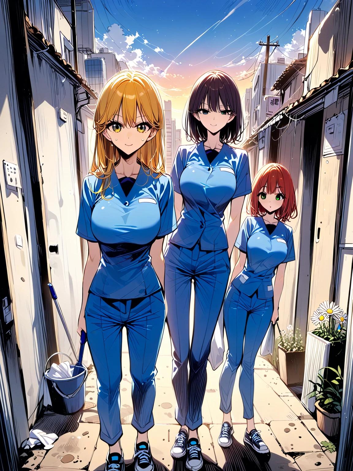 Girls of the cleaning lady thumbnail