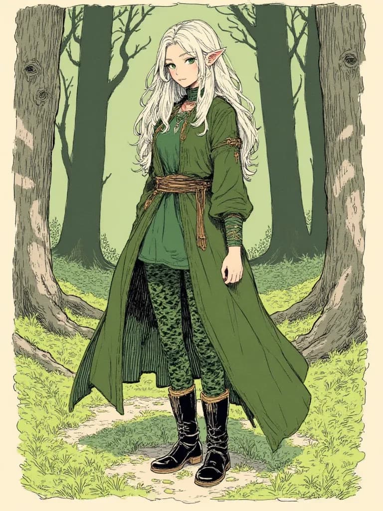Elara, Sentinel of the Whispering Woods thumbnail