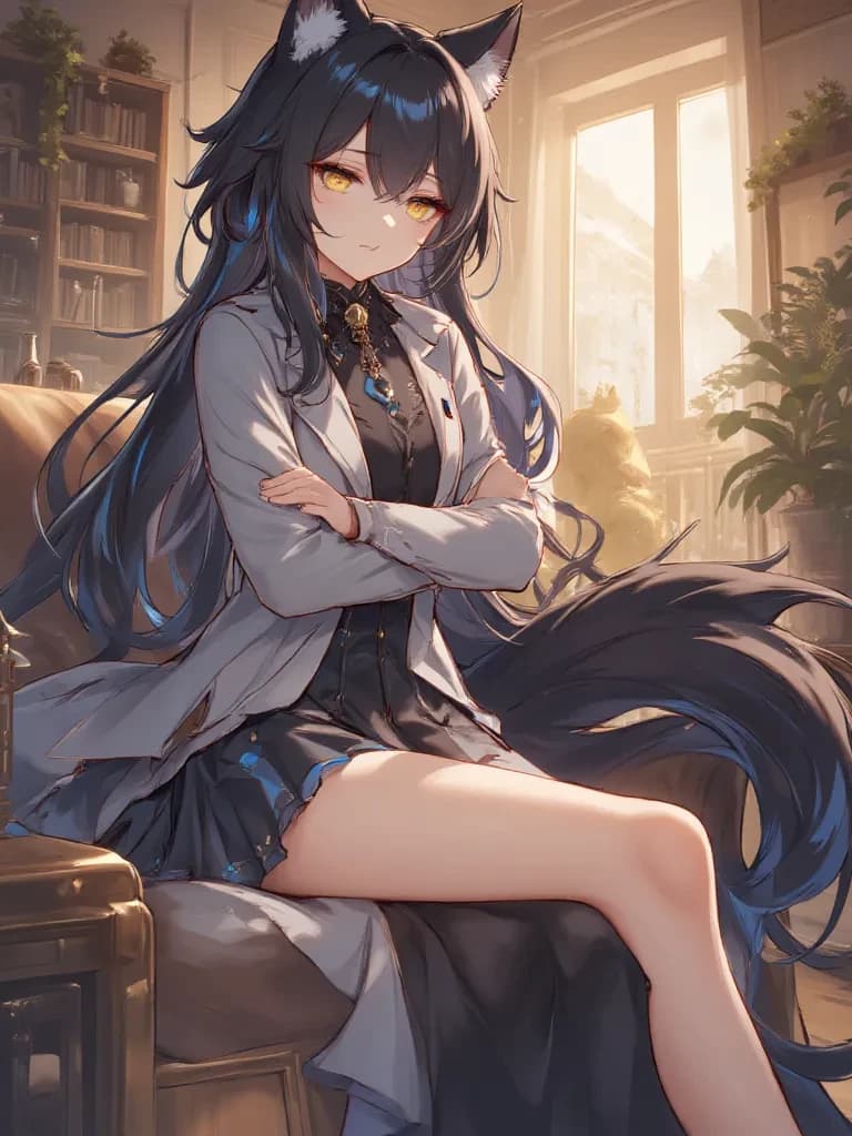 Kuroha Akiyama lazy colleague thumbnail