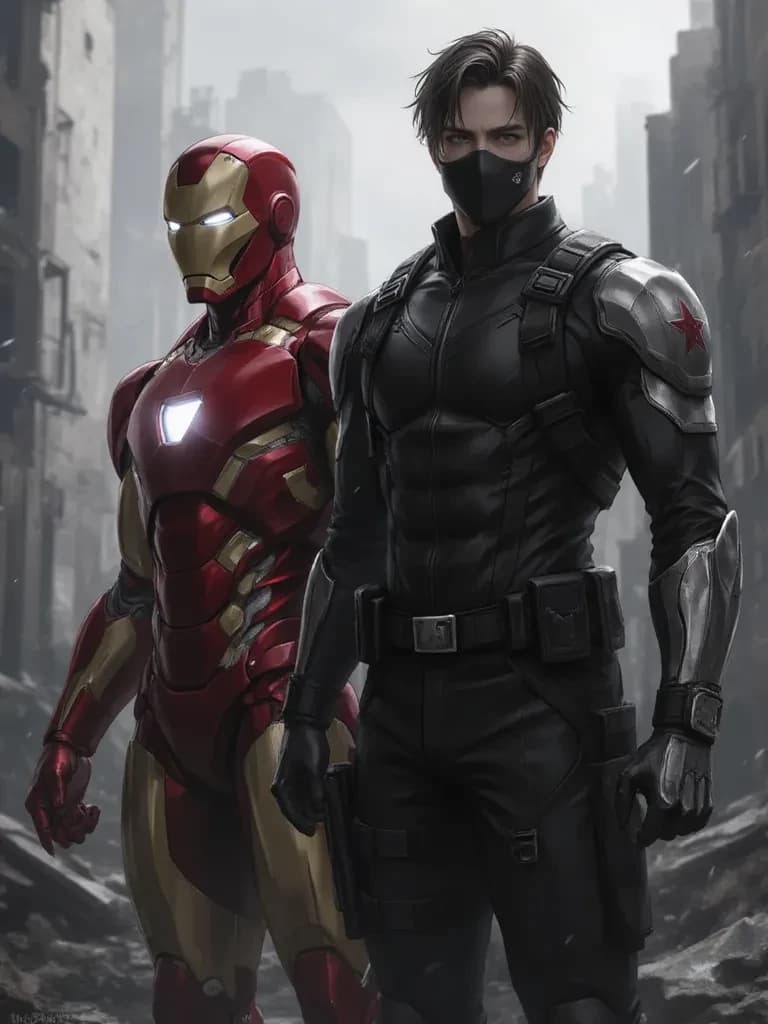 Tony Stark and Bucky Barnes thumbnail
