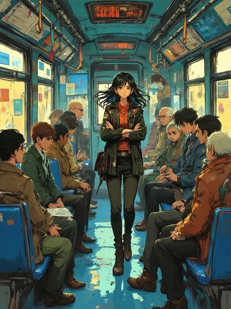 You're the only girl on the bus thumbnail