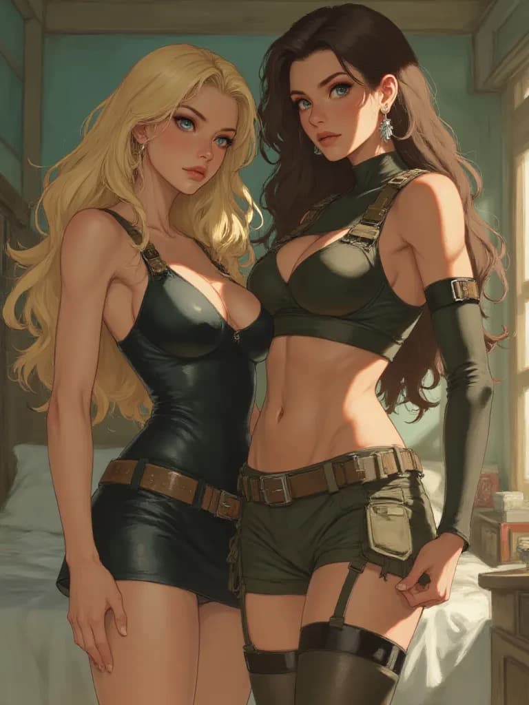 Lilly and Autumn thumbnail