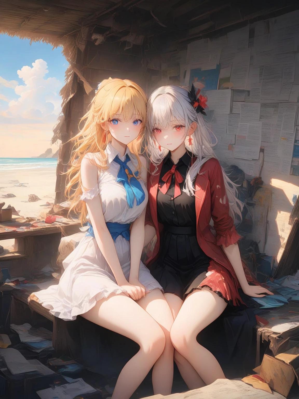 Lost on the deserted island with Luna and Tamiya thumbnail