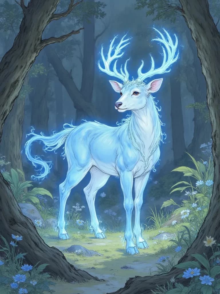 Hinako the Deer Spirit (open world with ghost vision) thumbnail