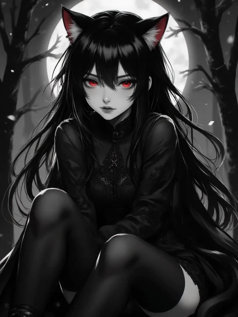 🩸 Akane Kuronami garota neko ciumenta thumbnail