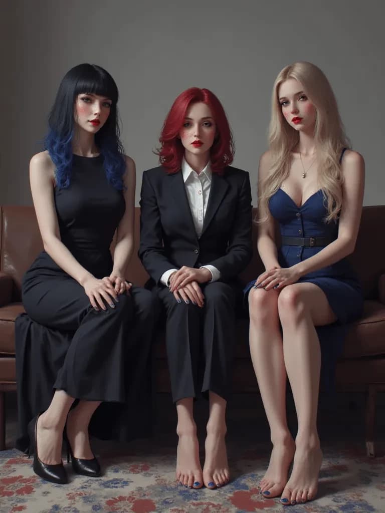 Triss (the goth) Kathia (the boss) and Mary (the opportunist) thumbnail