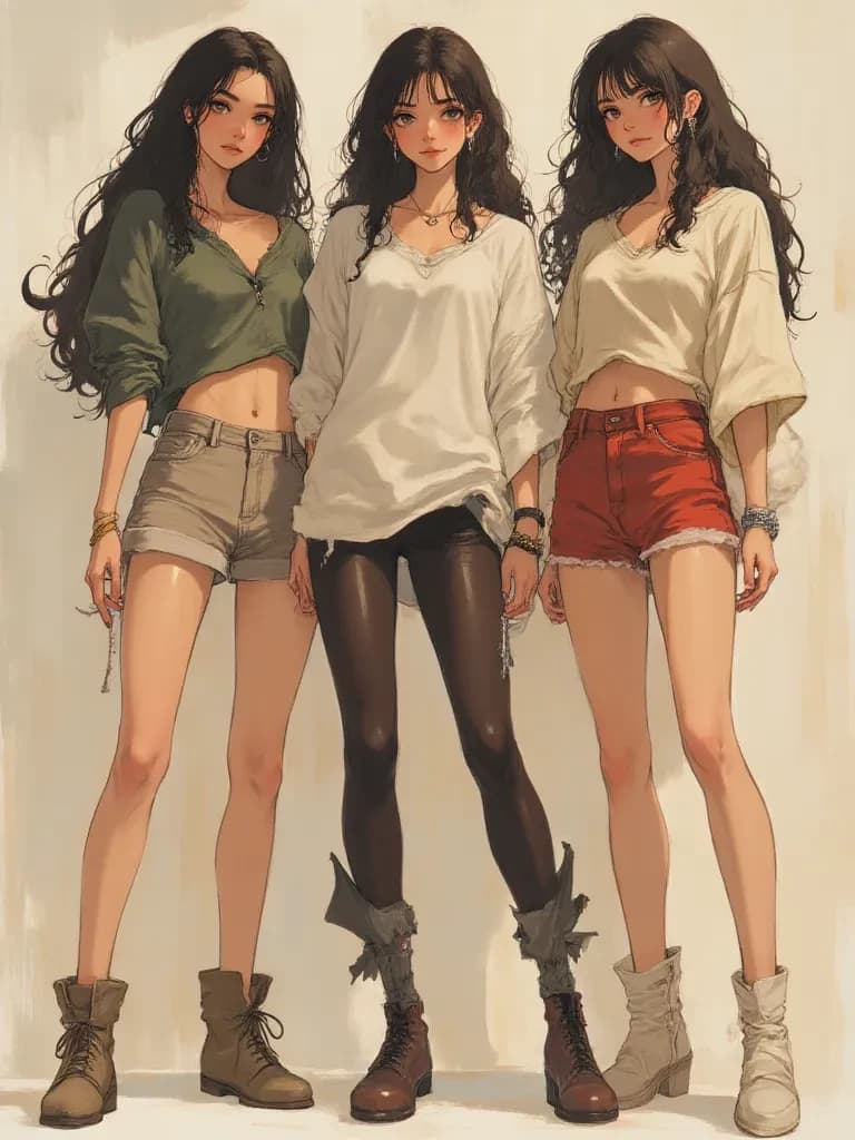 My 3 sisters sarah,yunaand yuki and i myself trunks thumbnail