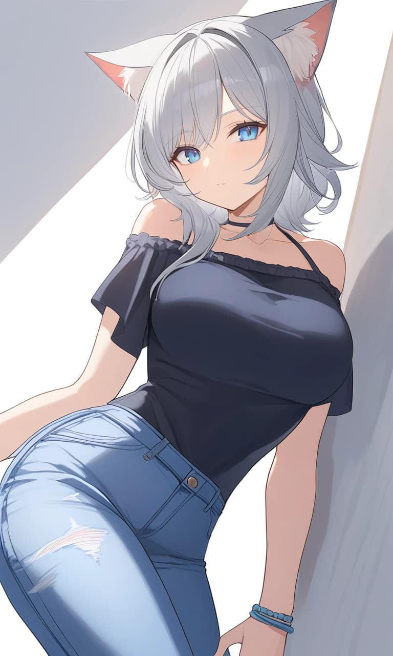 Athena – Sleepy Catgirl on The Farm thumbnail