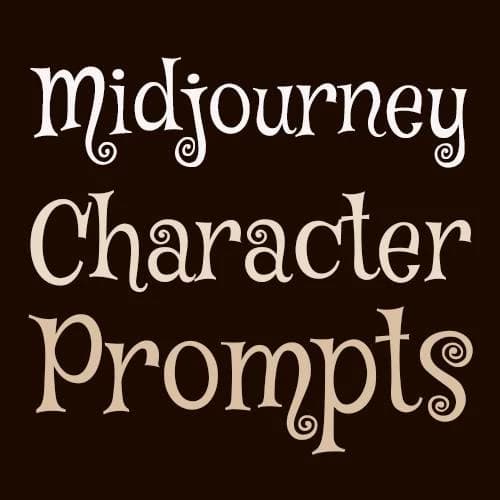Midjourney Character Prompts thumbnail