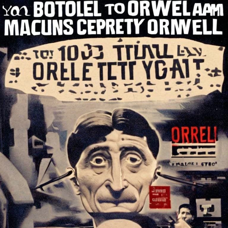 Orwell "2024" Dystopian Novel thumbnail