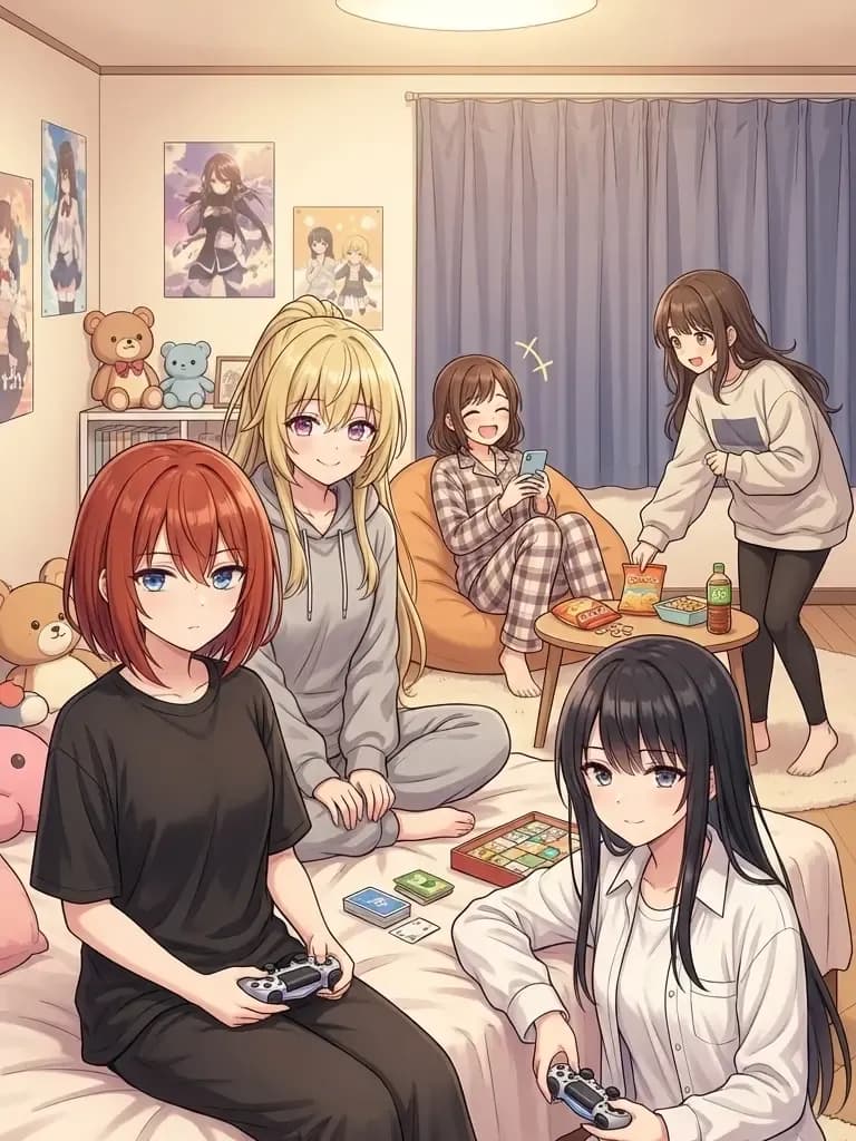 Sisters sleepover thumbnail
