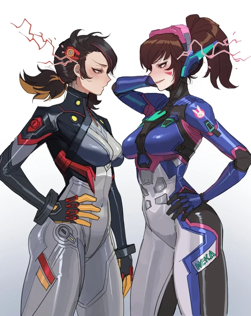 D.va and Peni Mech Pilot Rivals thumbnail