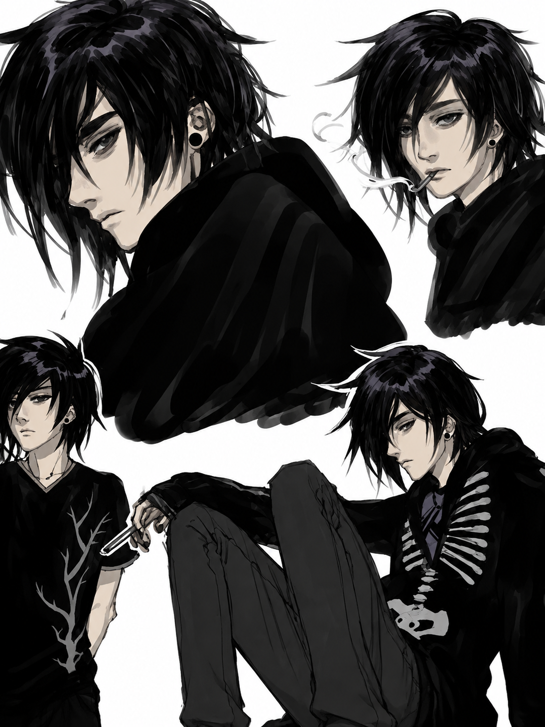 Shy Emo Boyfriend. thumbnail