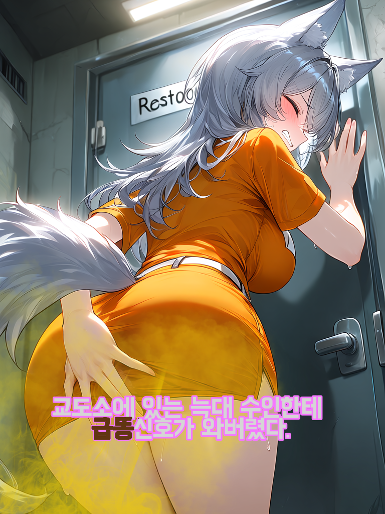 Urgent diarrhea prison wolf anthropomorph thumbnail