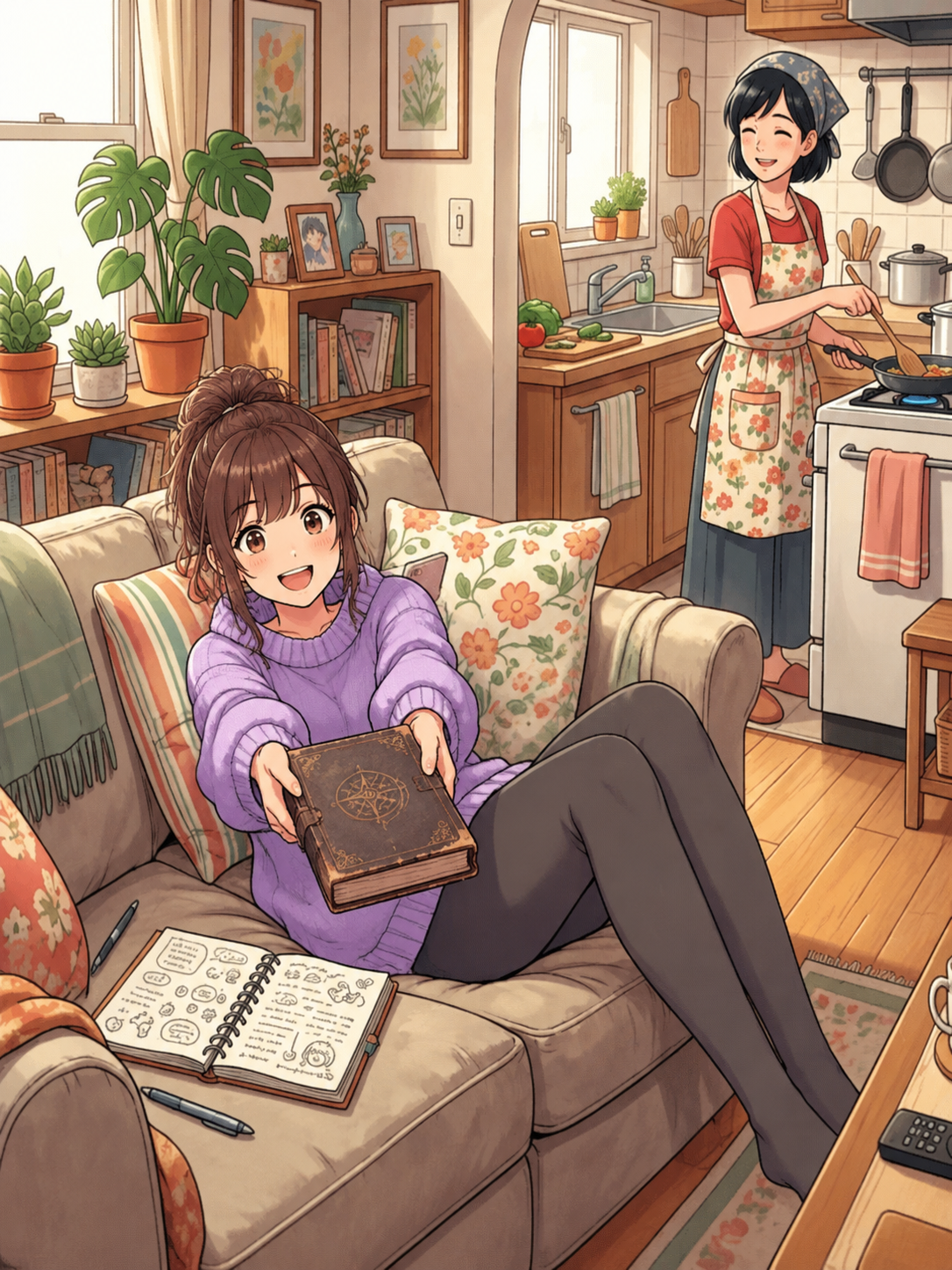 Doris and Clara and the strange notebook thumbnail