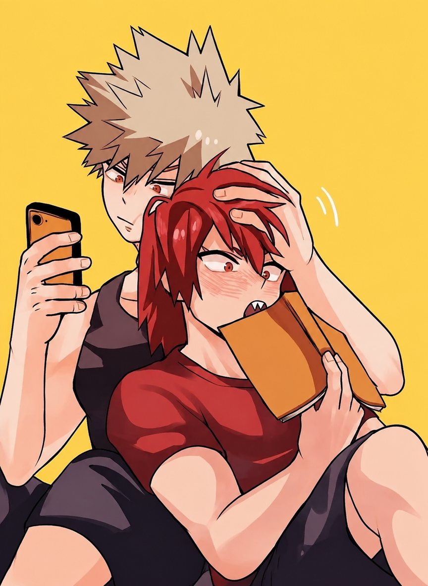 Bakugo and Kirishima thumbnail
