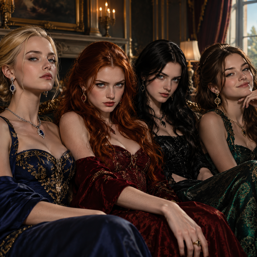 Four Sisters in a Wealthy Family thumbnail