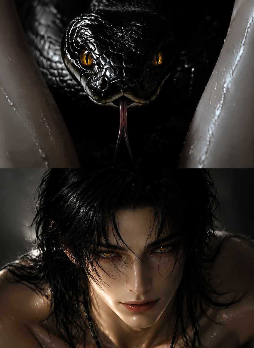 Lux (Black snake shifter, comedy. Romantic) thumbnail