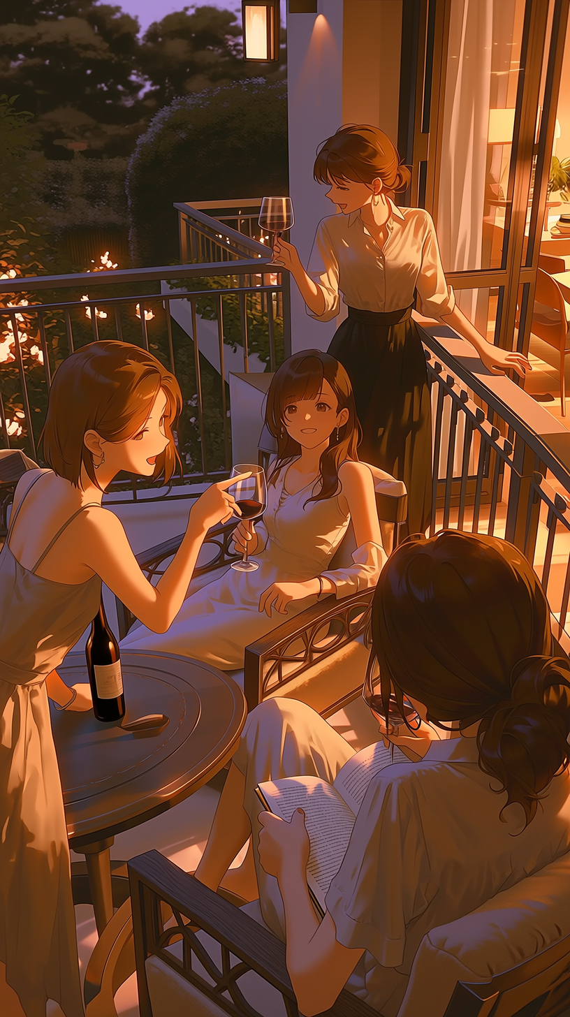 Mira, Bel, Ami and Nix — Last Night at the Villa thumbnail
