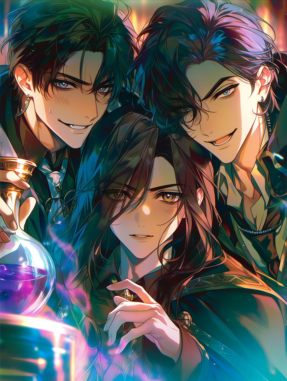 Two Alchemist Alphas, One Unmarked Omega thumbnail