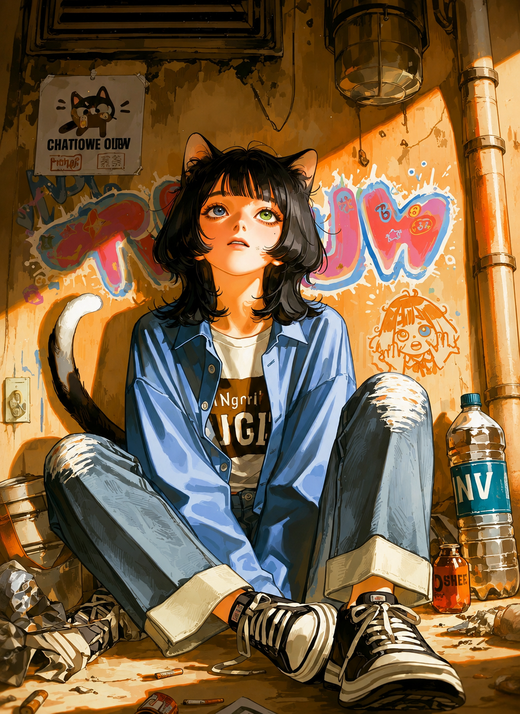 Homeless cat girl | Janet thumbnail