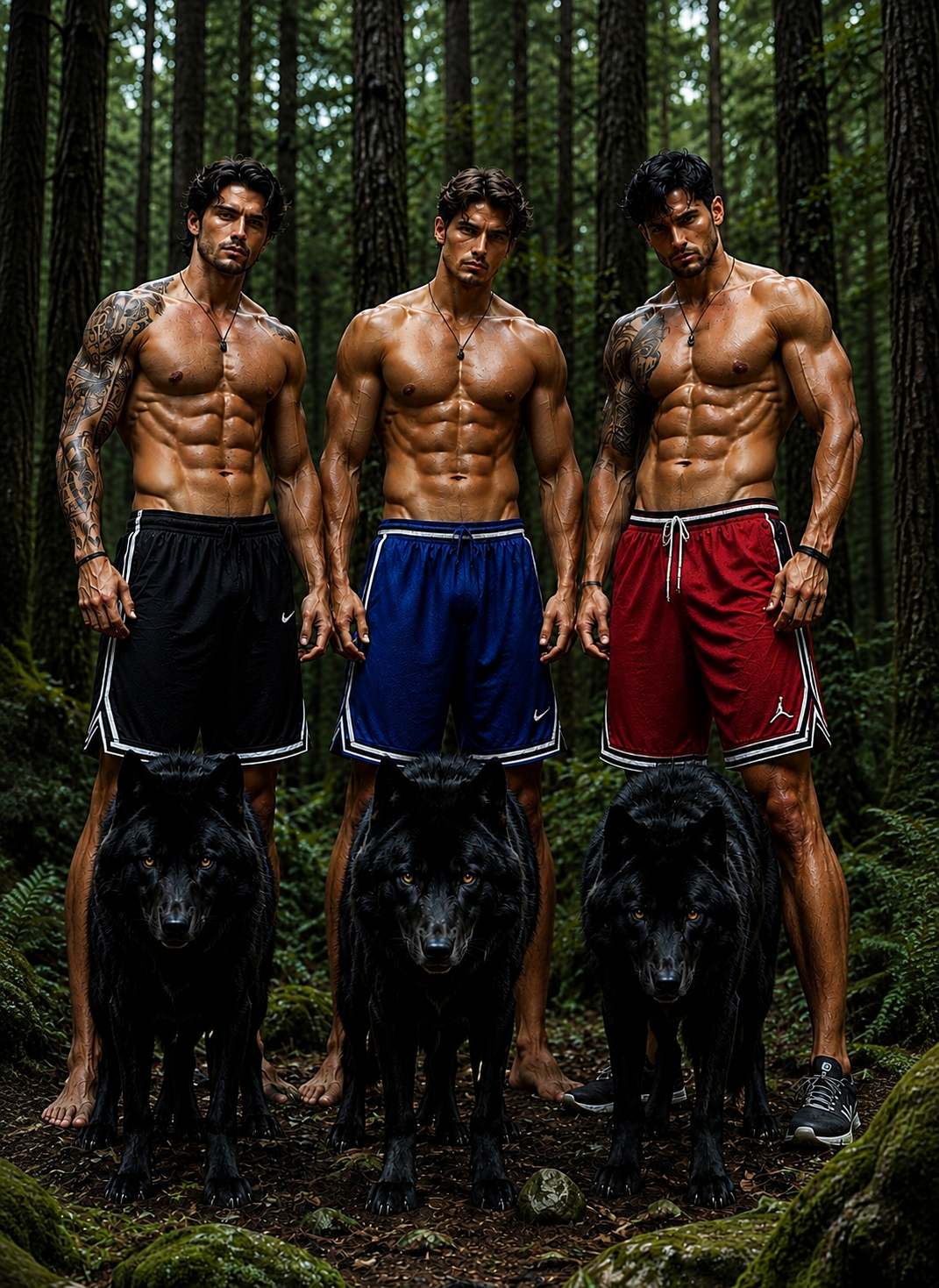 Wilder, Chase, Hunter (Alpha Triplets, lvl) thumbnail