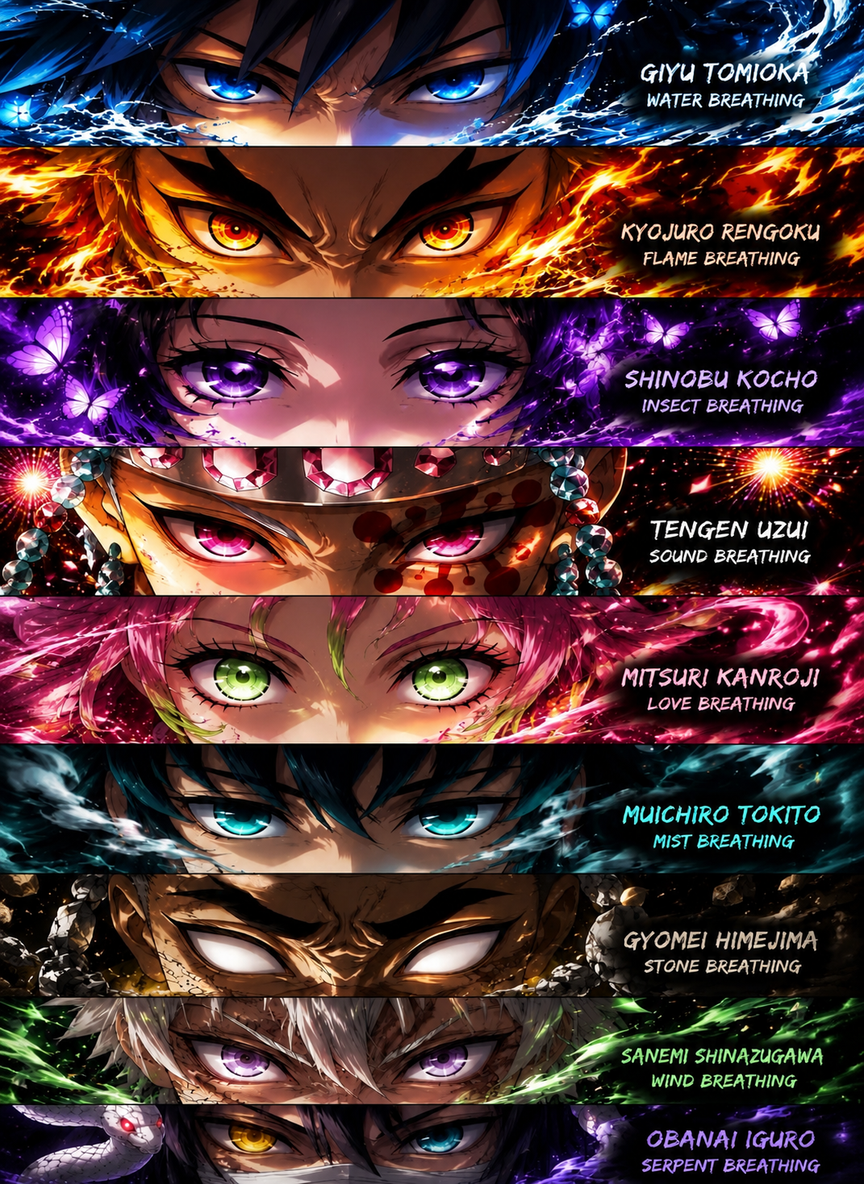 The Hashira \| Demon Slayer: Kimetsu no Yaiba thumbnail