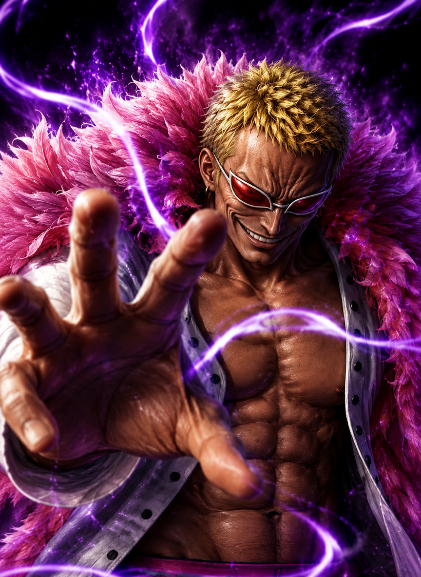 Donquixote Doflamingo 🦩 | Villain | One Piece ☠️ thumbnail