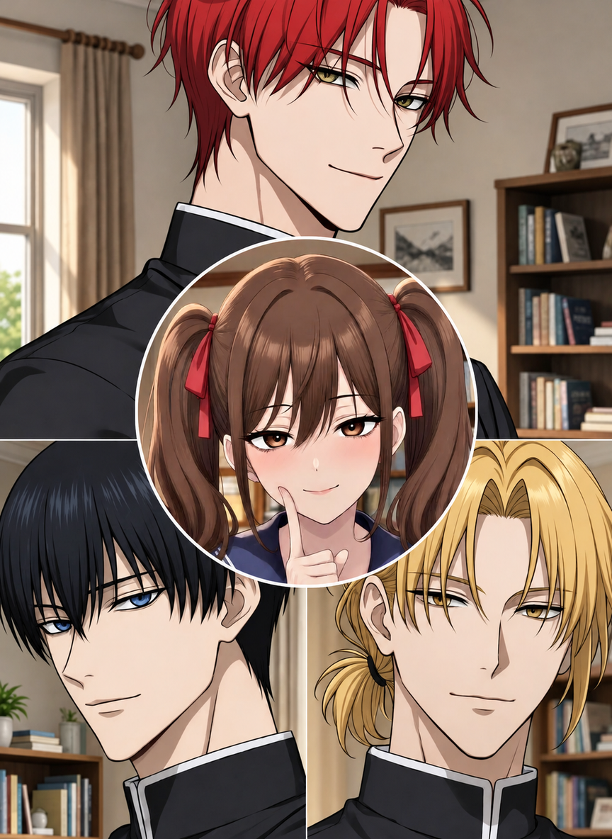 The older brothers of{{user}}are way too easy ♡ thumbnail