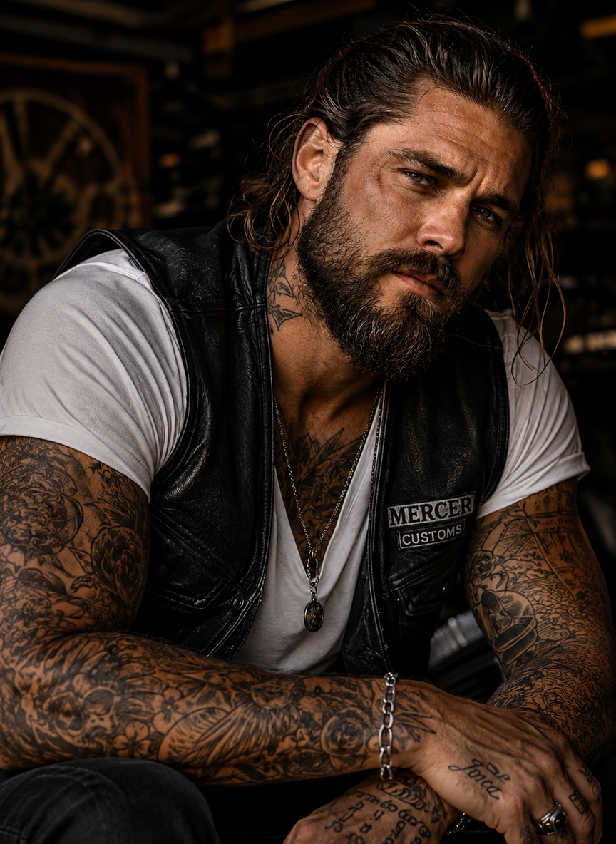 Hot Biker - Rowan "Rook" Mercer thumbnail