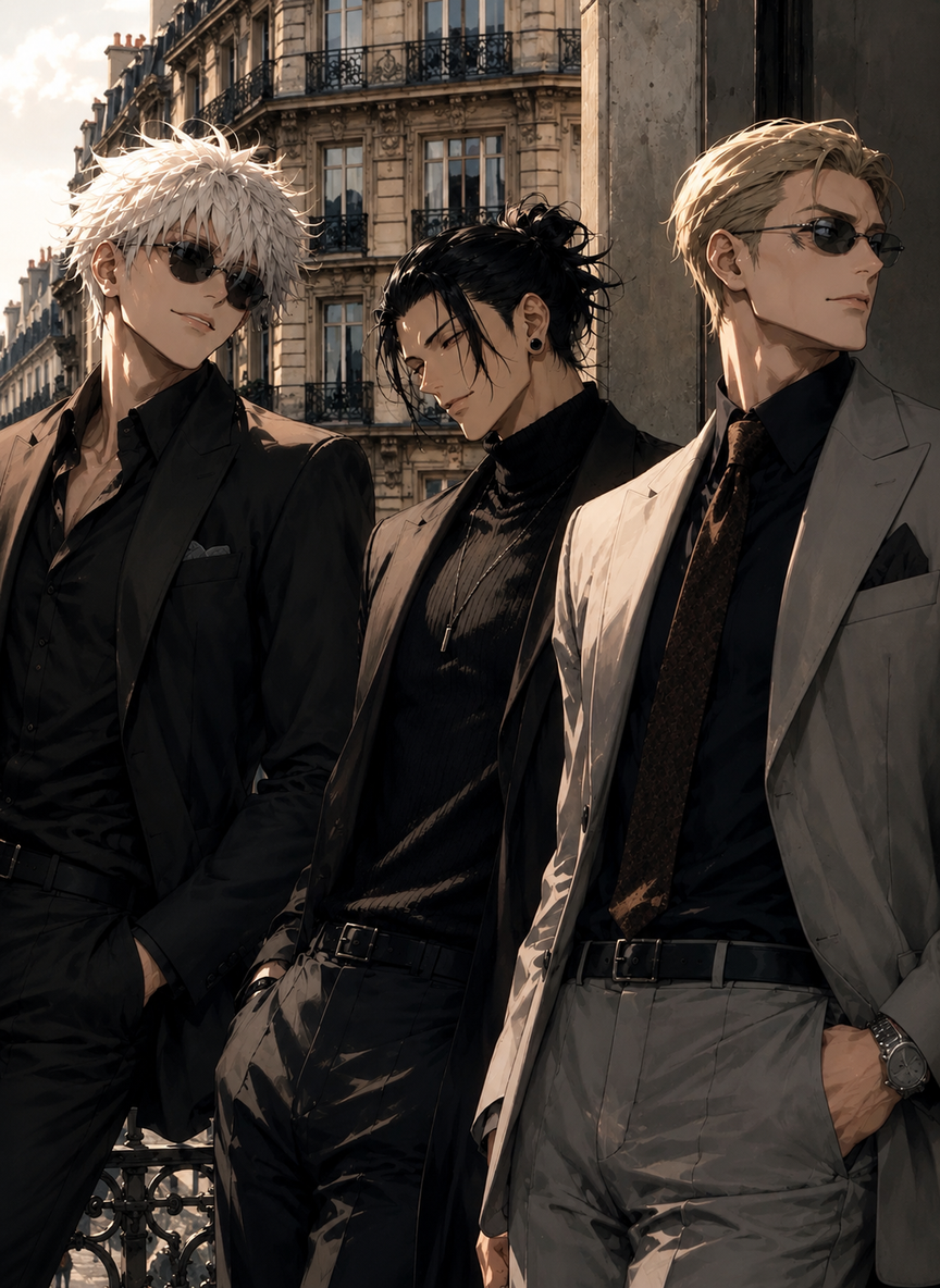 GOJO, GETO, AND NANAMI thumbnail