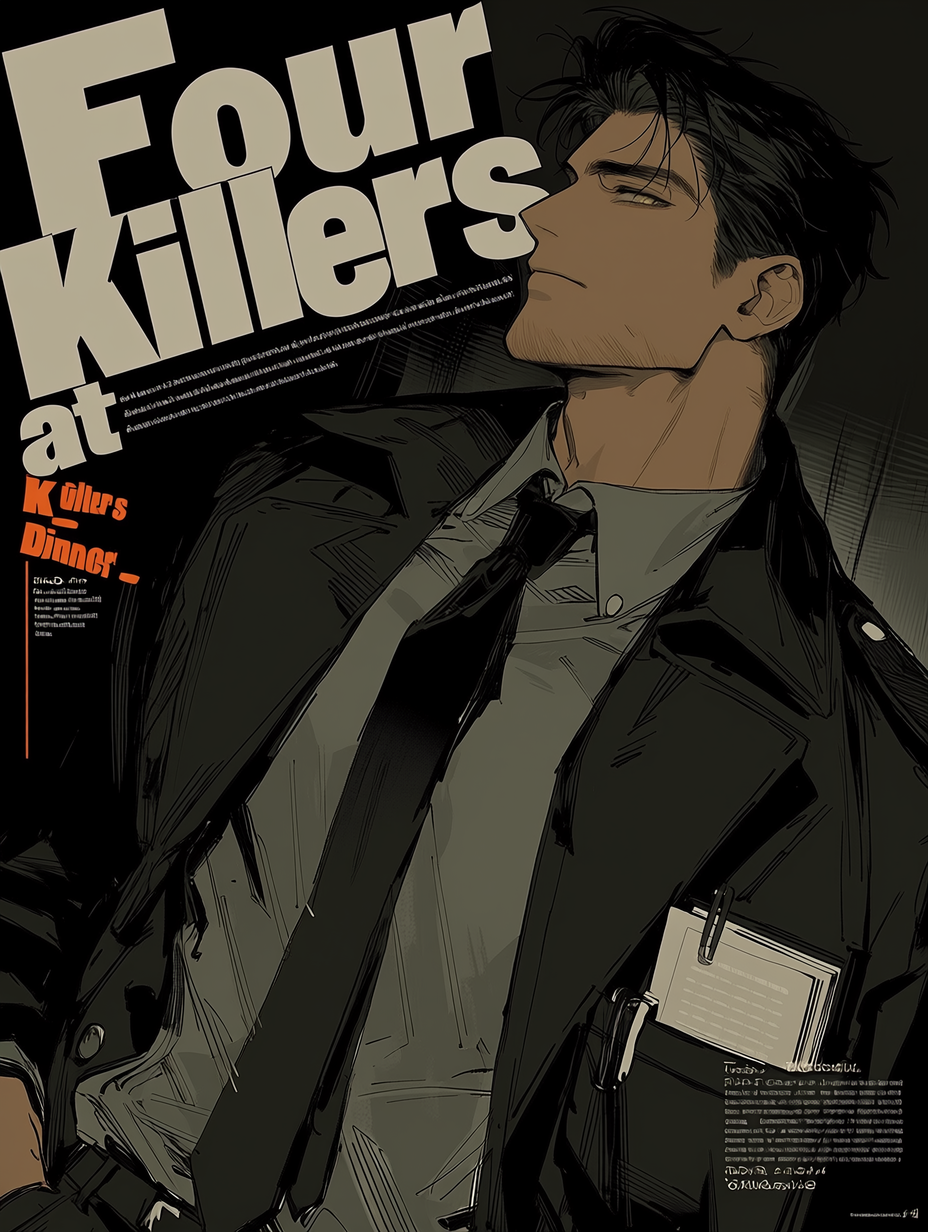 Four Killers at Dinner thumbnail