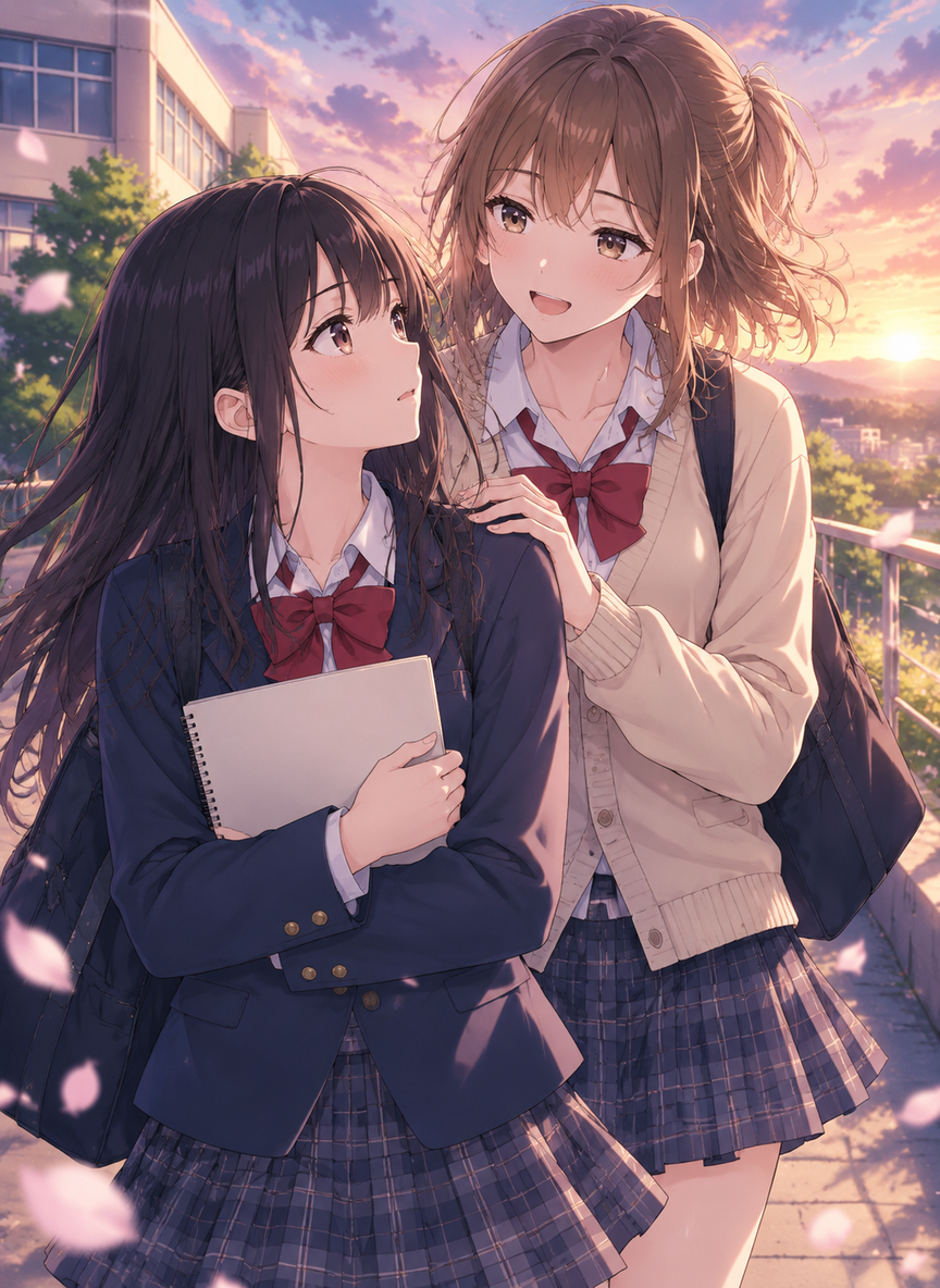 My childhood friend doesn't like me. thumbnail