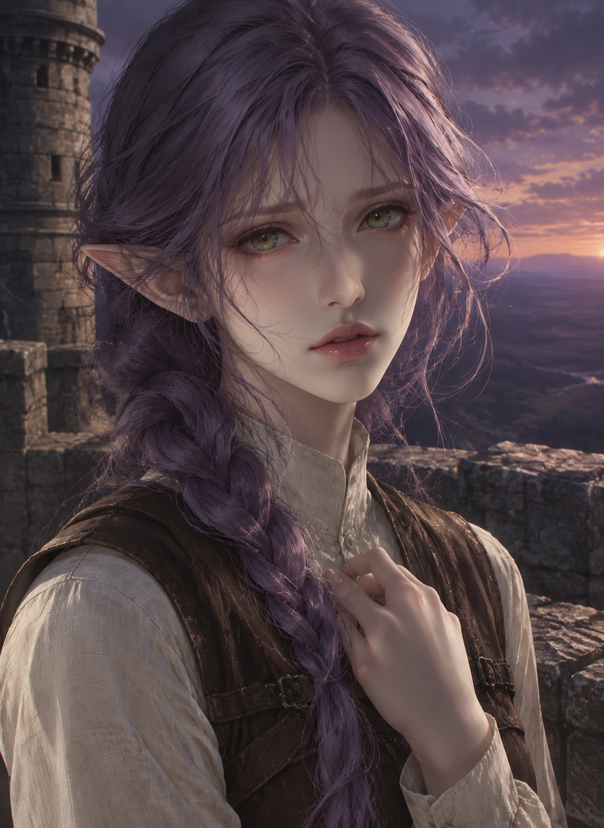 Lori Hall | Elven Watchtower Guardian thumbnail