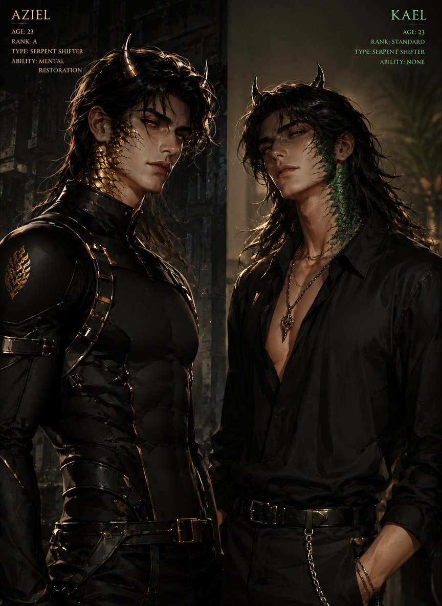 Aziel and Kael - serpent shifters thumbnail